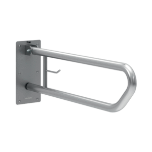 Barra Seguridad Abatible 800 MM Porta Papel Inoxidable