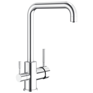 Mezcladora Fregadero 3 vias Cromo