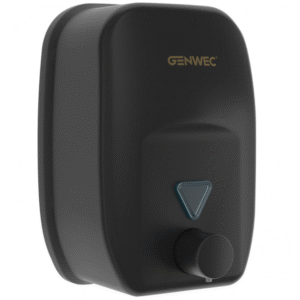 Dispensador Jabon Negro Pared 1800ml