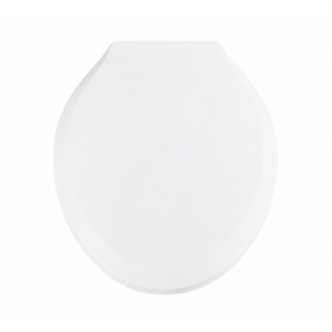 Tapa Inodoro Redonda Sencilla  Blanca