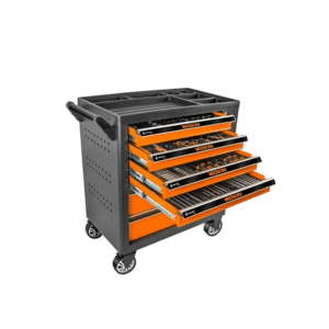 Caja Gabinete Herramientas C/Ruedas 163 Piezas 901510 Wokin