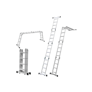 Escalera Combinacion Articulada 4x5  De 18.5' 682645 Wokin