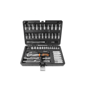 Cubo Mecanico Jgo. 1/4" 53pcs 155153 Wokin