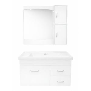 Mueble Baño 80x48cm PVC
