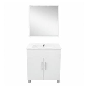 Mueble Baño 61x46 cm Apollo 600 PVC Con Espejo Zeta