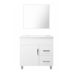 Mueble Baño 81x46 cm Apollo 800 PVC Con Espejo