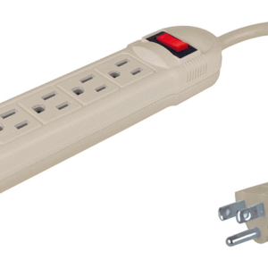 Regleta de 6 tomas 14awg 20Cm. 118921 Aksi