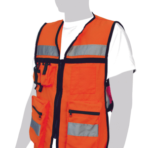 Chaleco de Seguridad Reflectivo Naranja  108116 Aksi