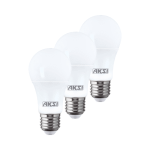 Bombillo Led 3pack  A19 9w 6500k  Luz Blanca 123001 Aksi