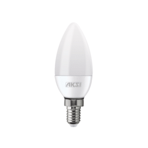 Bombillo Led T/Vela E12 5W Luz Blca. 122043 Aksi