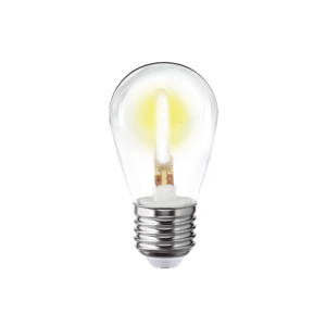 Bombillo Led Filament Color S14 1W Amarillo 122286 Aksi