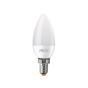 Bombillo Led T/Vela E12 5W Luz Calida 122041 Aksi