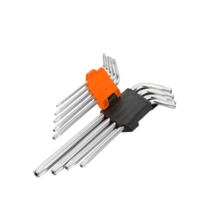 Juego de Llaves Torx Tipo Allen 9 Pcs 207809 Wokin