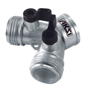 Adaptador "Y" Para Manguera Metal  102416 Aksi