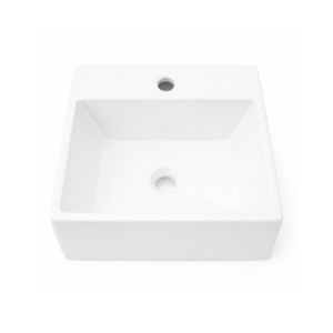 Lavamano Sobrencimera 410x410 Basic Q1 Blanco