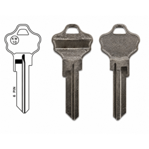 Blanco de Llave Tipo KW10-6Pin Iber