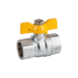 Llave de Bola Gas H-H Palomilla 3/4" Genebre 350505