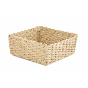 Canasto Paja De Coco Rectangular 24"x9"x8" T51550-3L Landscapers