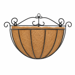 Canasto Paja De Coco Pared  Redondo 14" GB-4315-3L Landscapers